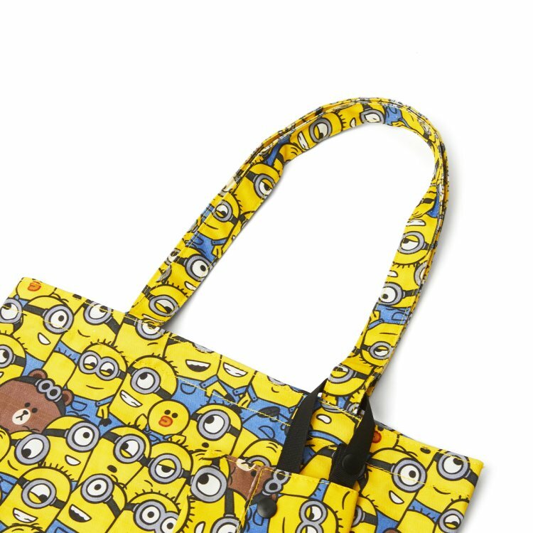 [現貨] [日本直送] MINION X BROWN & FRIENDS 環保袋 {TF895378}