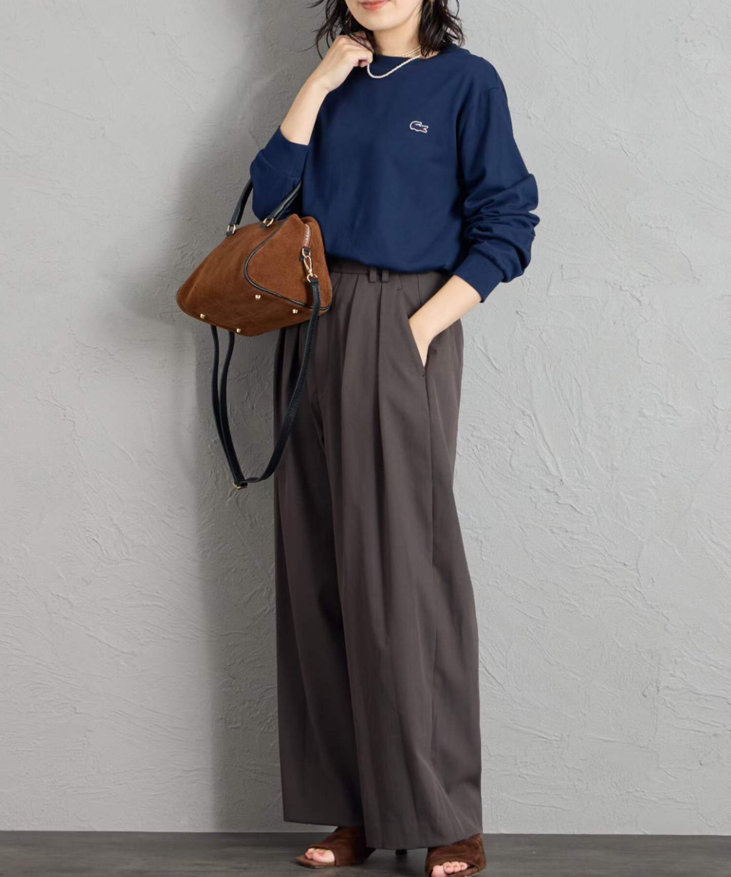 預訂 LACOSTE鱷魚長袖Tee [貨號26A1026]