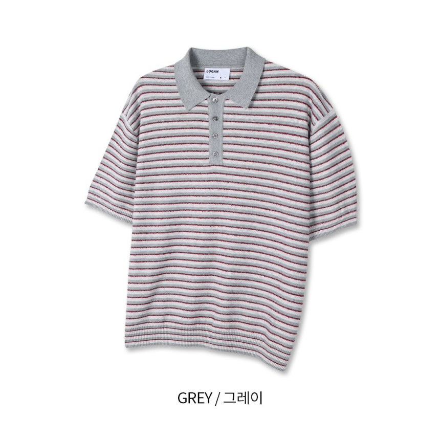 🇰🇷橫間4鈕扣領Polo | Four Button Polo