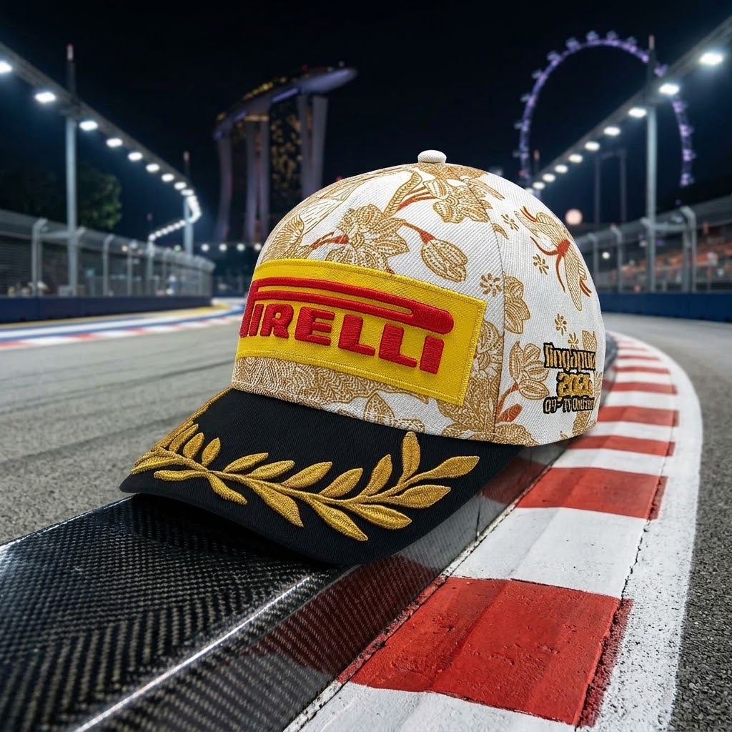F1 Pirelli倍耐力 2026 新加坡站特別版 P1冠軍帽 PIRPC0120