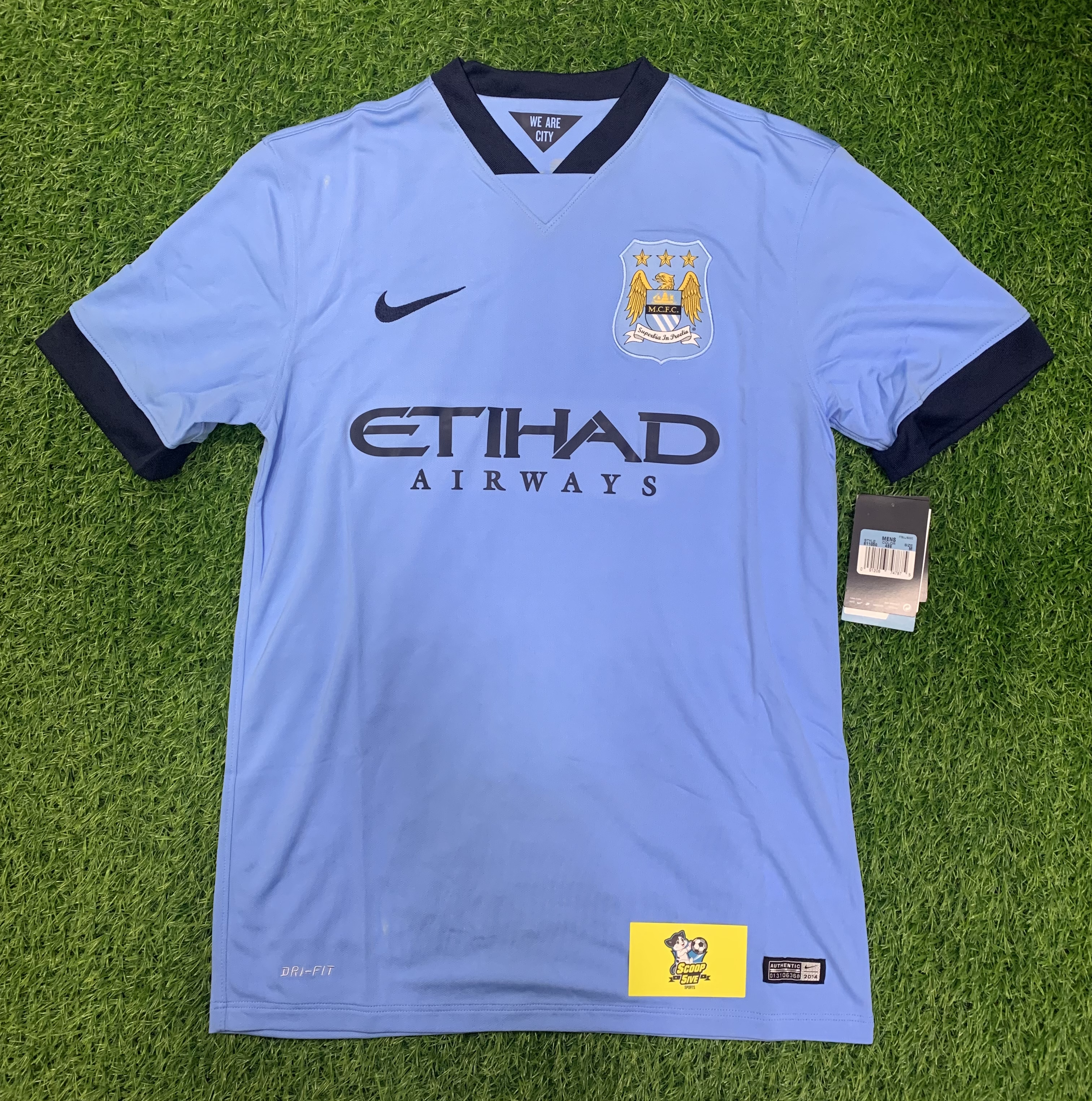 2014-15 曼城 主場 球迷版 短袖
