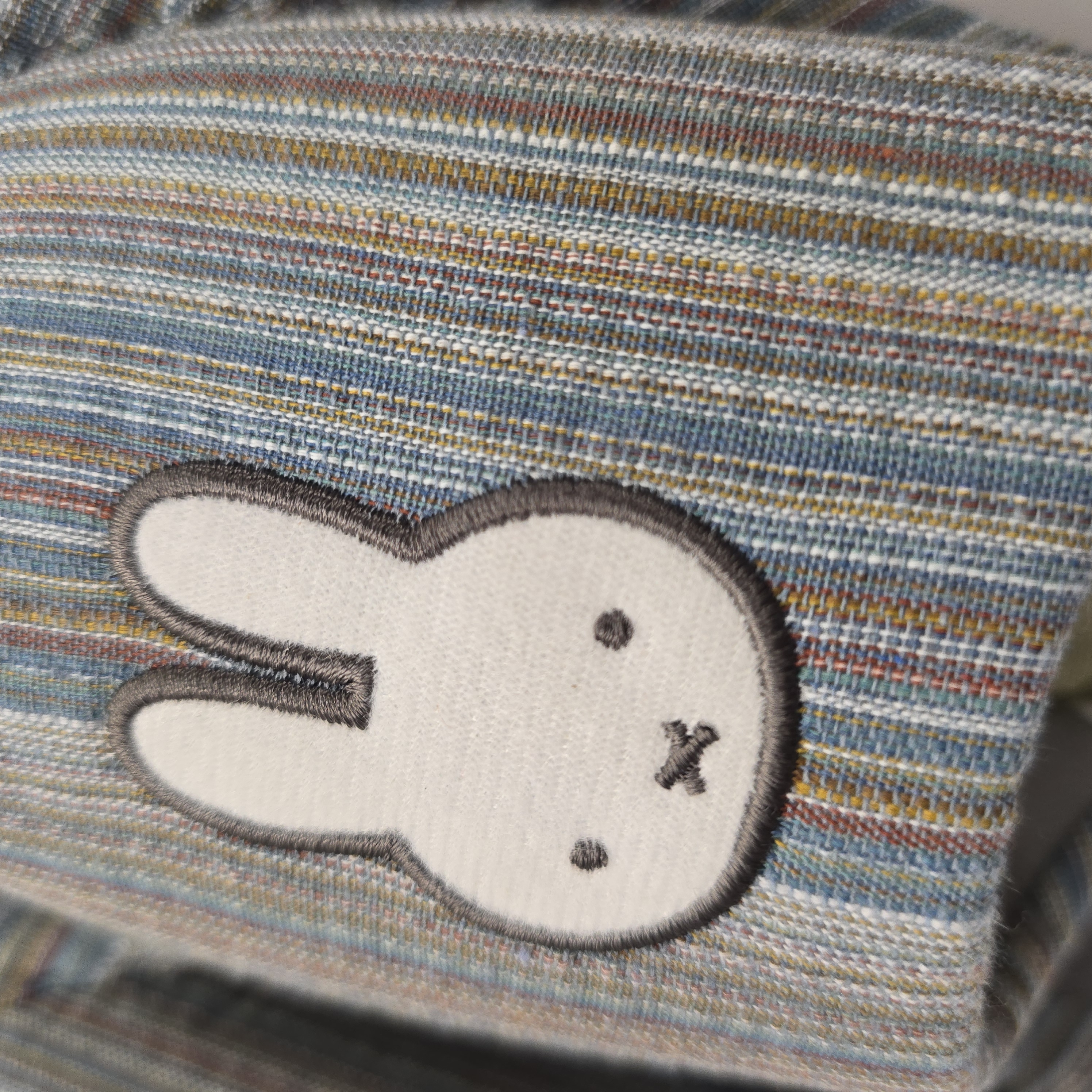 miffy 女士草底拖鞋 202-1555 藍