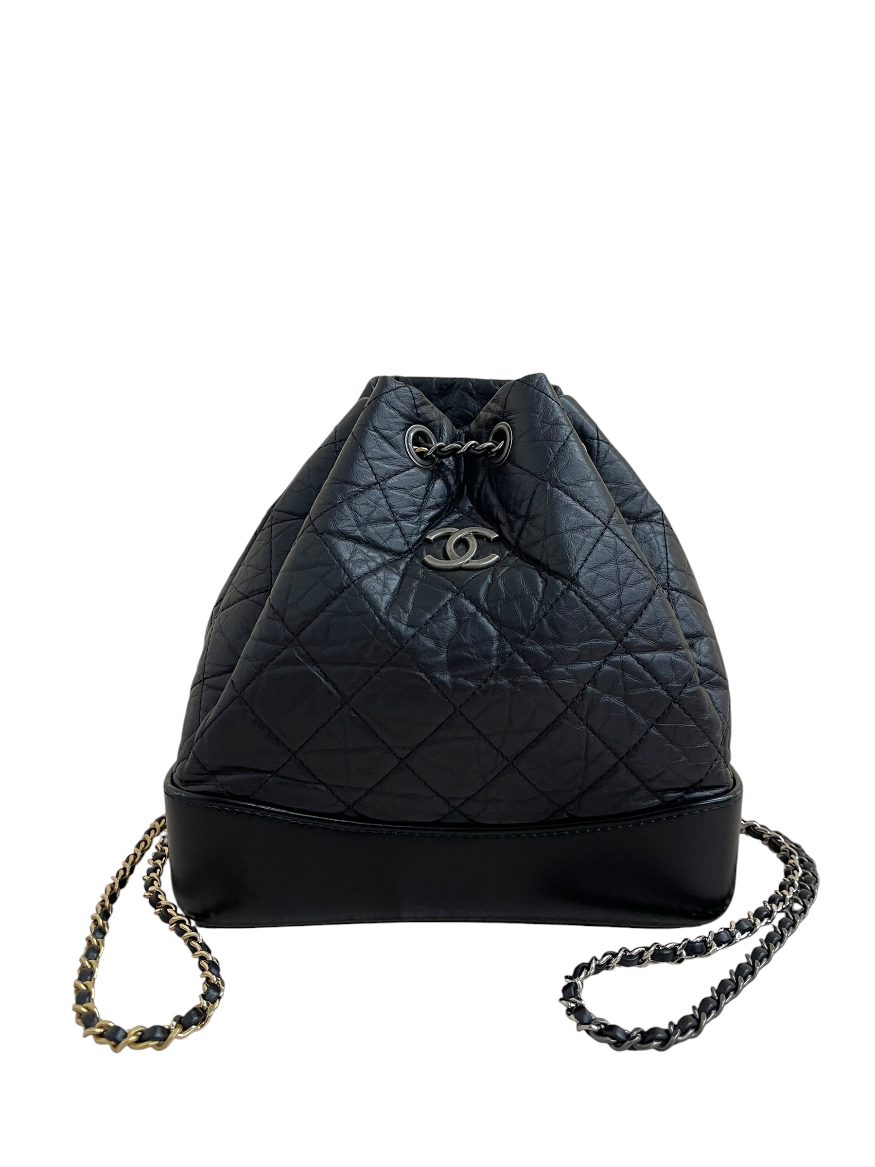 Pre-owned Chanel Hobo Backpack / Product Code: 063010