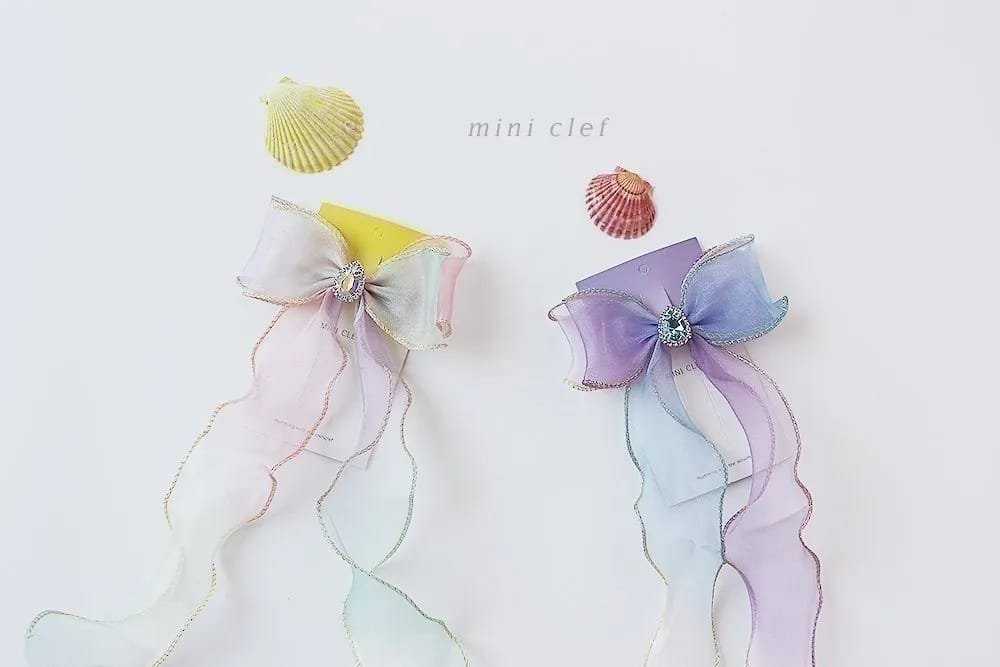 【預訂】韓國直送 Mineclef 漸變色蝴蝶髮夾