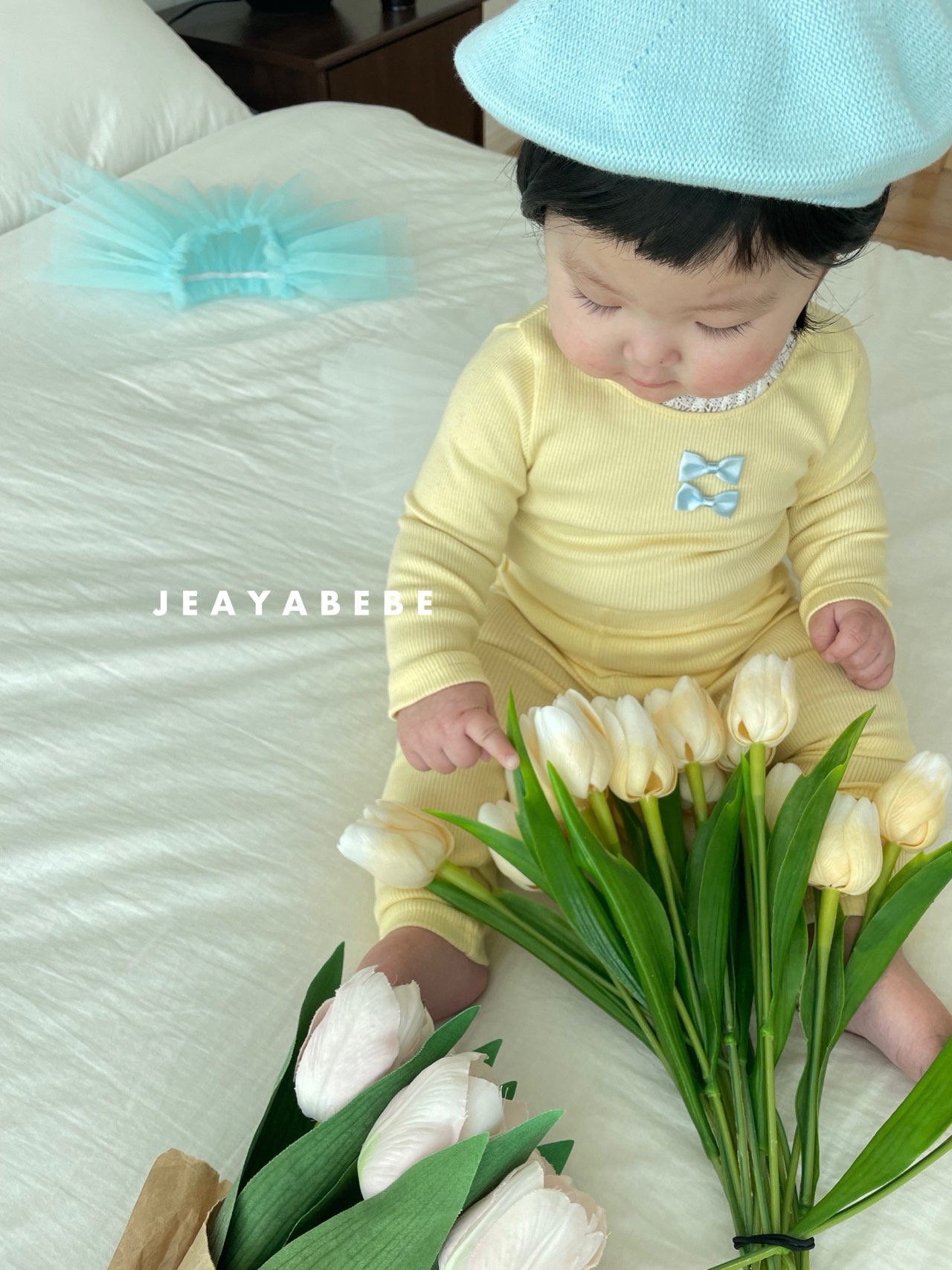 🇰🇷jeayabebe set (tee+pants)