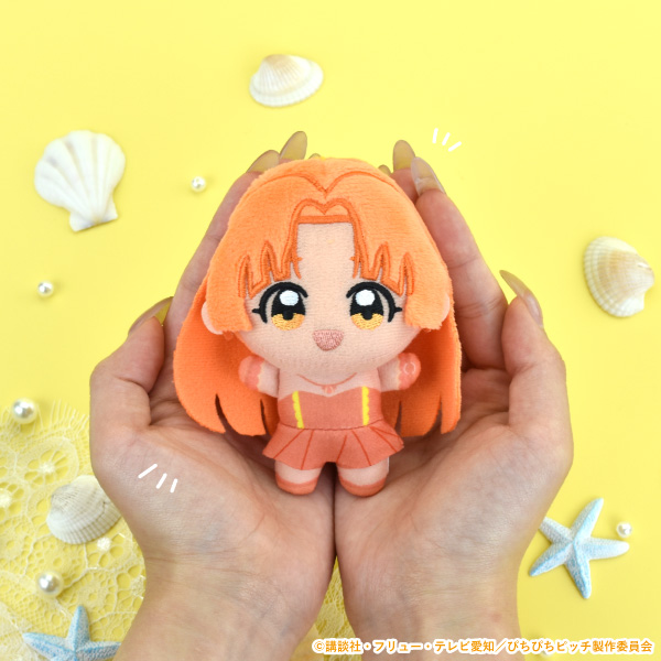 唱K小魚仙 刺繡毛公仔吊飾 Mini Plush Charm3 (Mermaid Melody Pichi Pichi Pitch)【預購】 (26PP67-P)