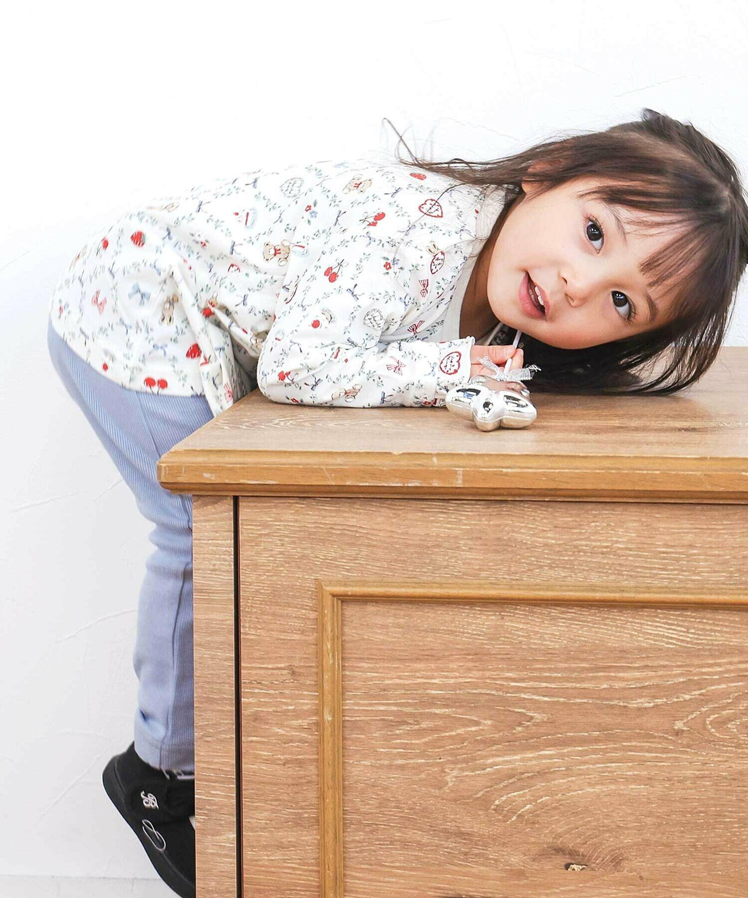 🆕【⭐訂購⭐】🇯🇵日本直送🌀SLAPSLIP 防污加工 有機棉 女童長袖Tee［8款選］🌀 [ELBA-0177][260305]