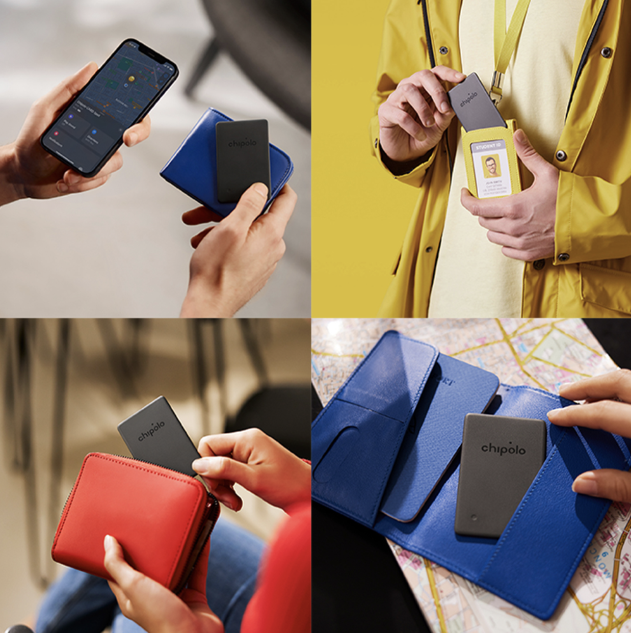 LIZ媽媽推介 ｜韓國直送 Chipolo CARD Spot 超薄 智能 藍牙定位 追蹤器｜Bluetooth Tracker for Wallet (iOS Only）