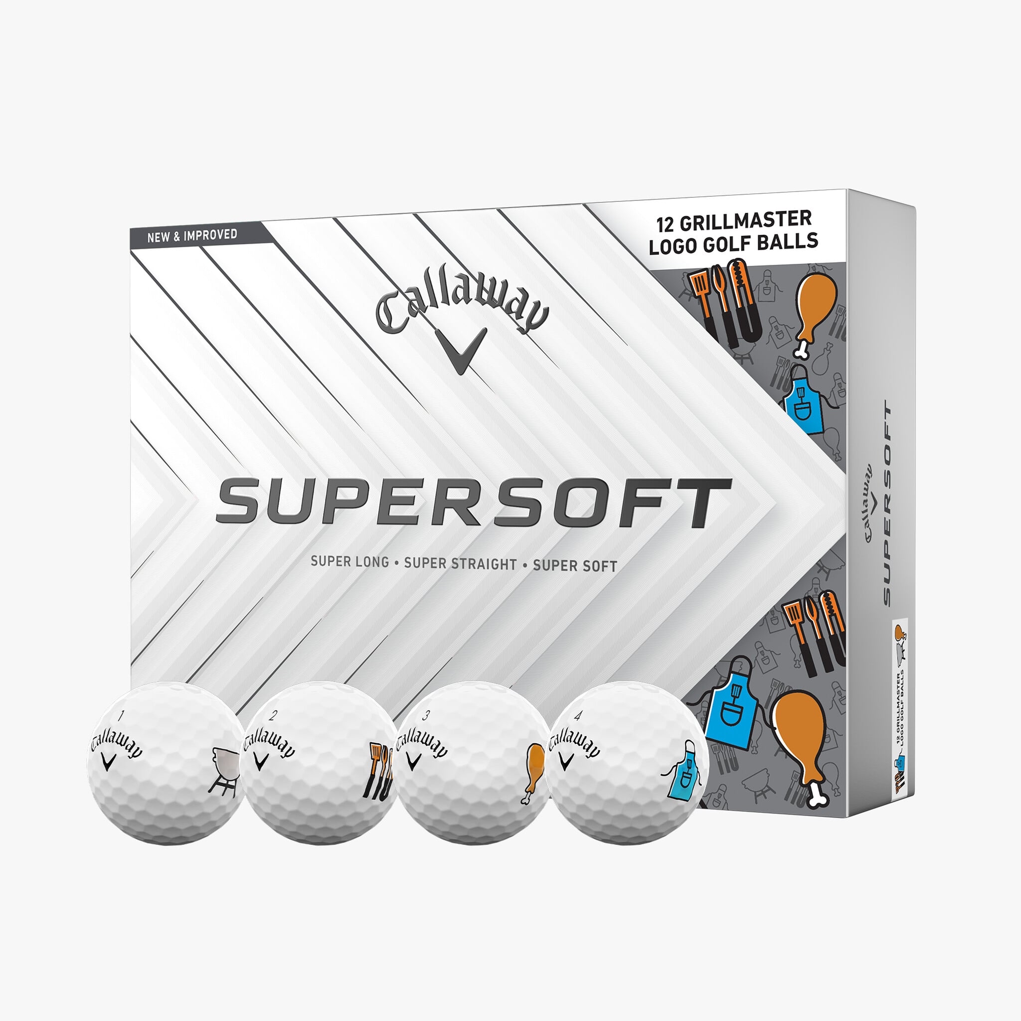 CALLAWAY SUPERSOFT GRILLMASTER高爾夫球