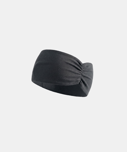 BS Cotton Jersey Headband - Charcoal