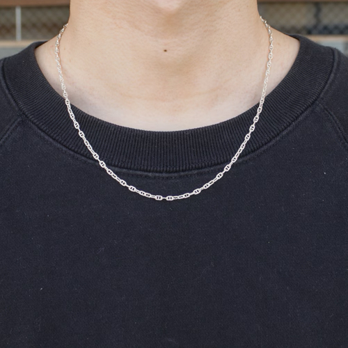 Mollive MARINA CHAIN NECKLACE SILVER925 目黒蓮さん着用