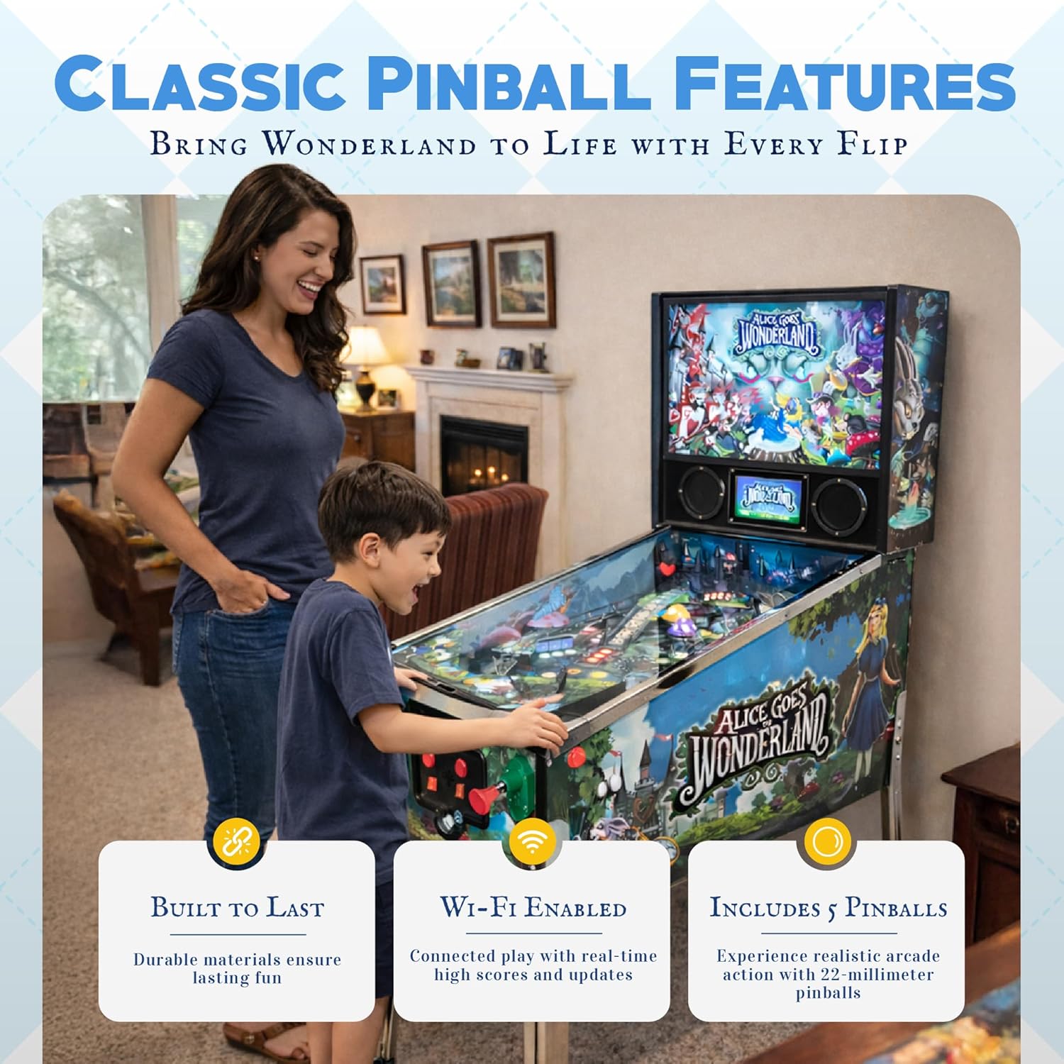 Alice Goes to Wonderland Pinball 爱丽丝去仙境弹球机