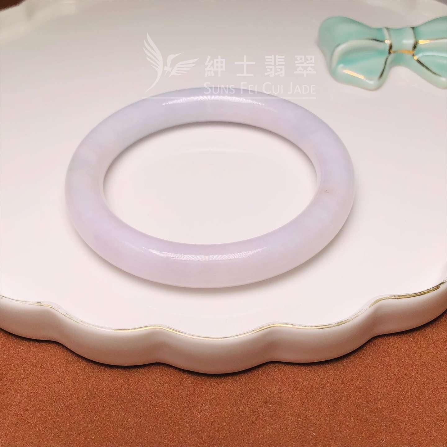 木那粉紫春彩圓鐲61.6mm