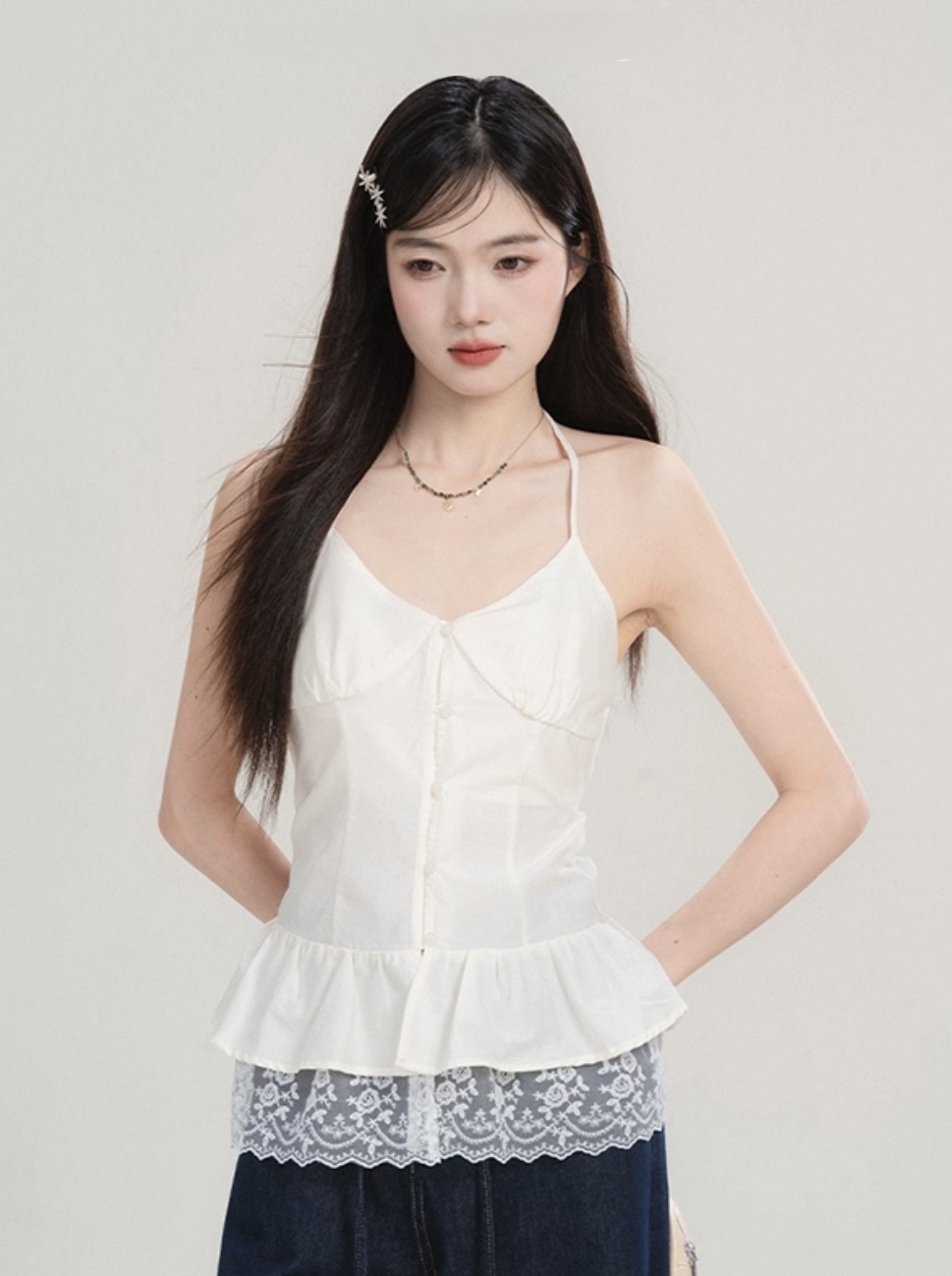 TP450露背绑带上衣