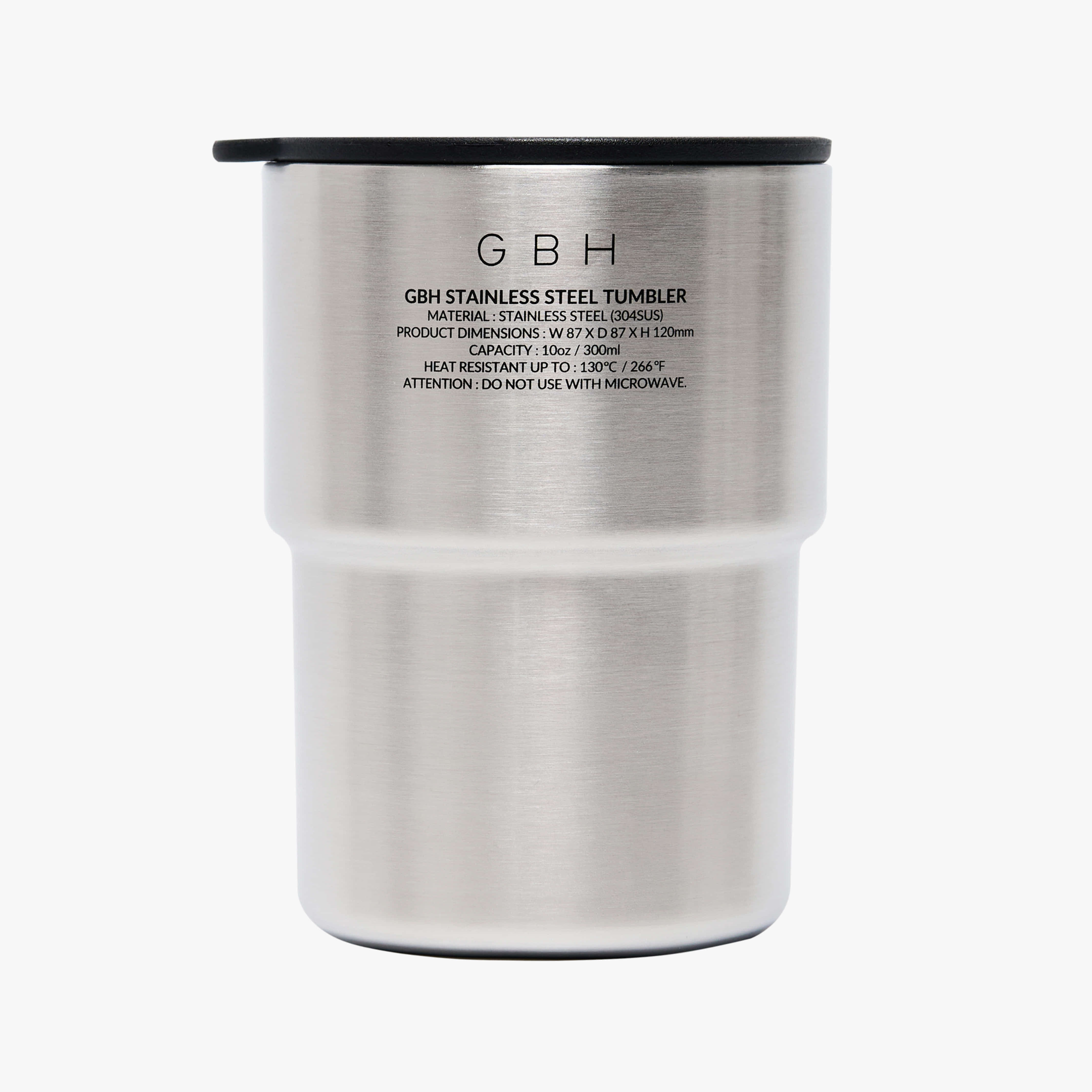 GBH STAINLESS STEEL TUMBLER / 300ml