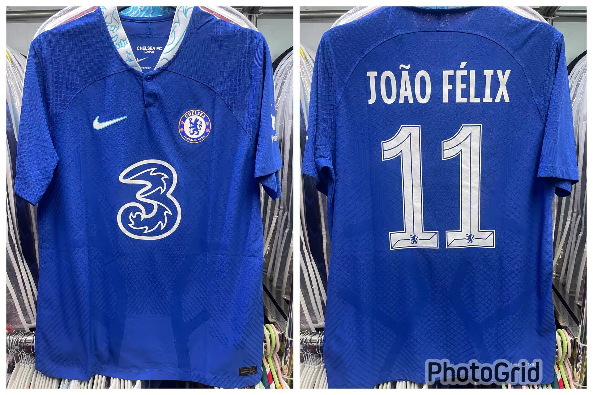 2022-23 Chelsea Home Authentic Shirt #11 JOAO FELIX