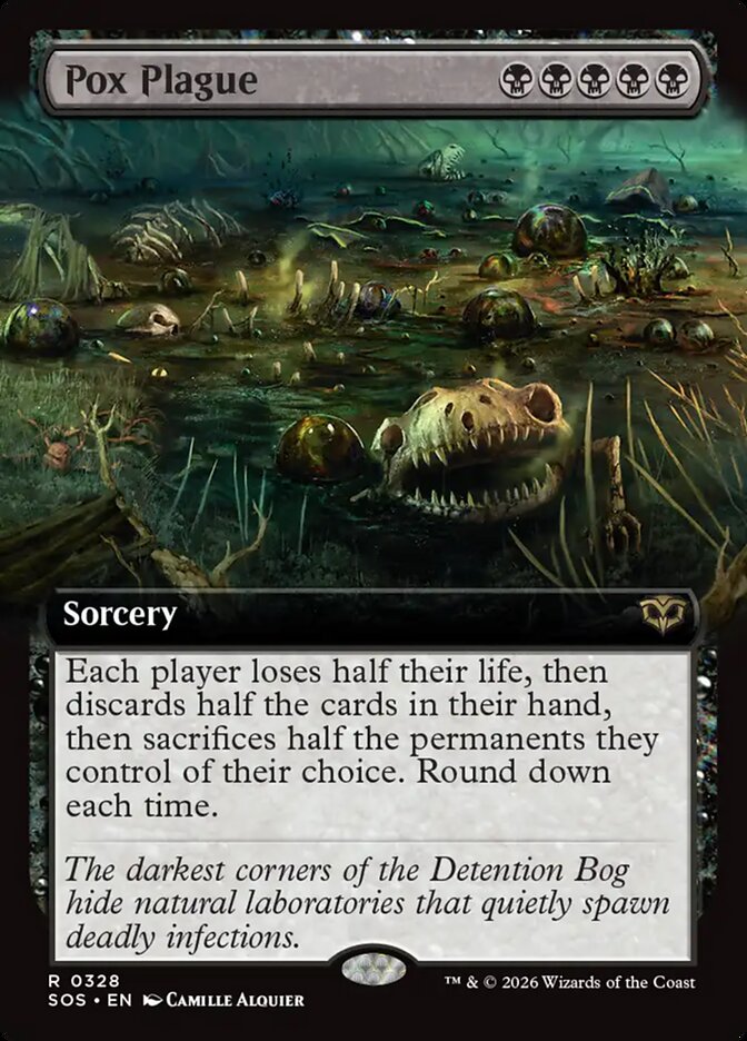 [EN] [Foil] Pox Plague [SOS-328] R