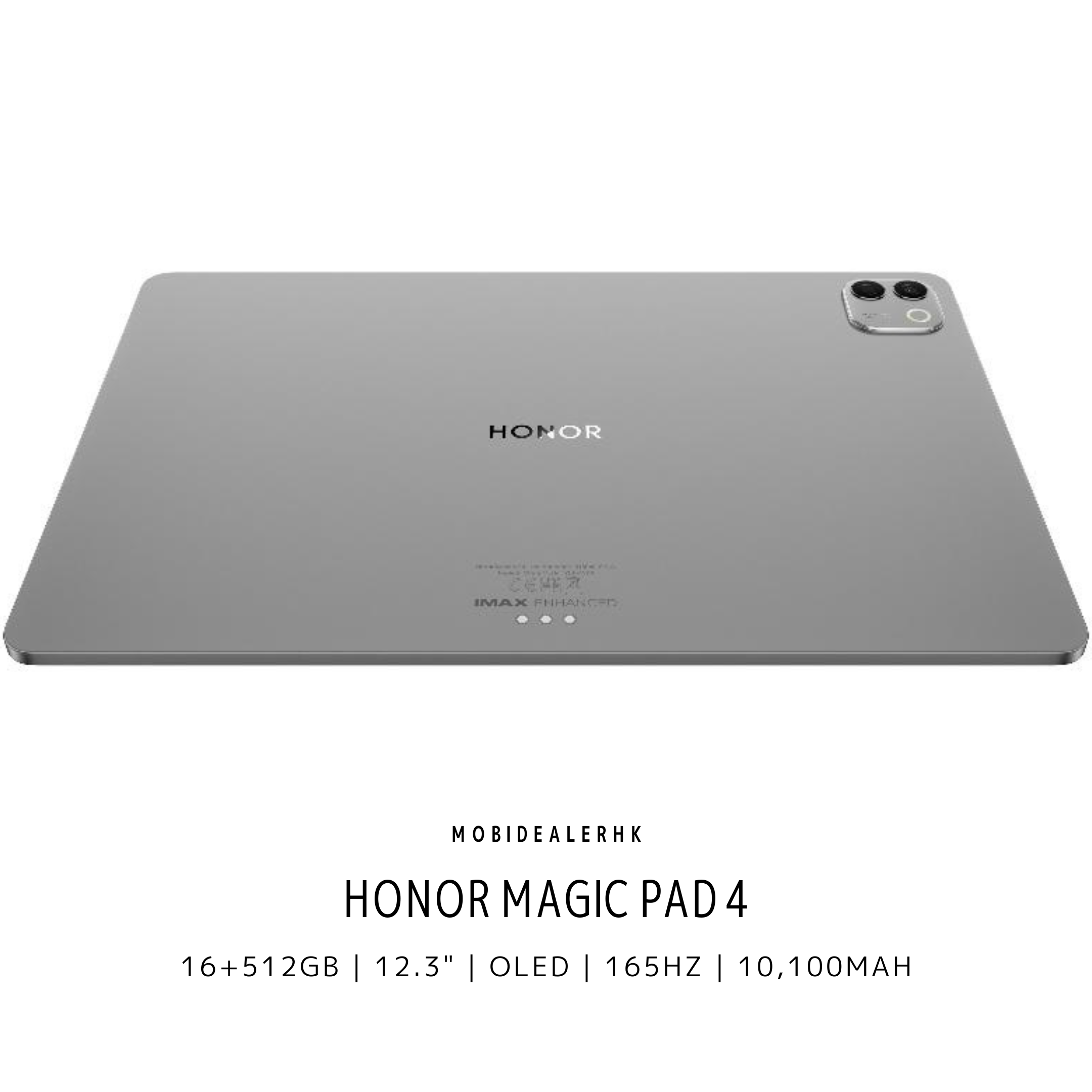 Honor MagicPad 4 | 榮耀 MagicPad 4 | 平板電腦 | 16+512Gb | 12.3" | OLED | 165Hz | 10,100mAh