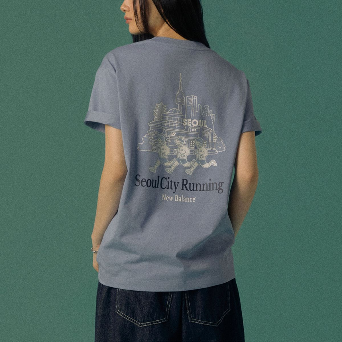 [NEW BALANCE] UNI NB Seoul City Running Short Sleeve T-shirt (3種)