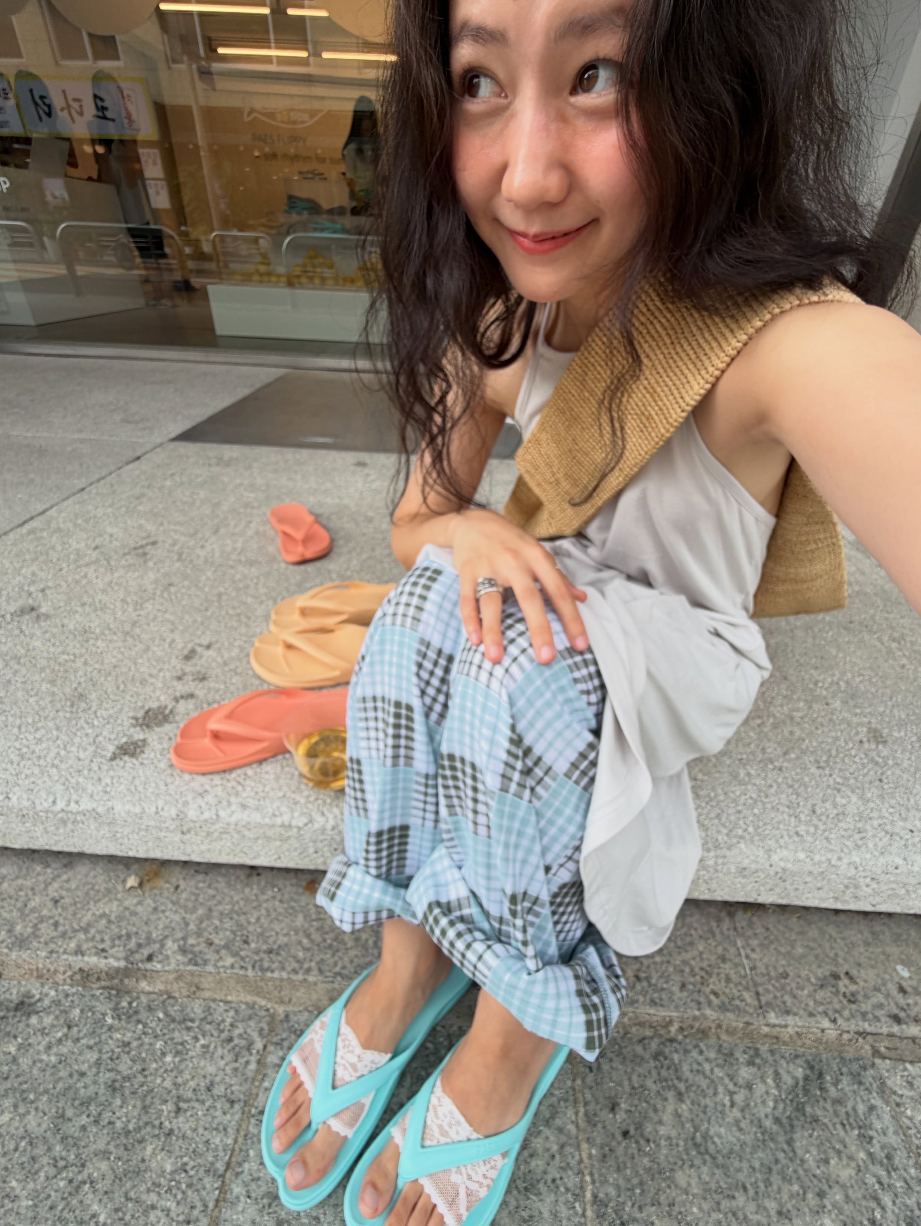 🇰🇷韓國Paes Flippy 雲朵感人字拖