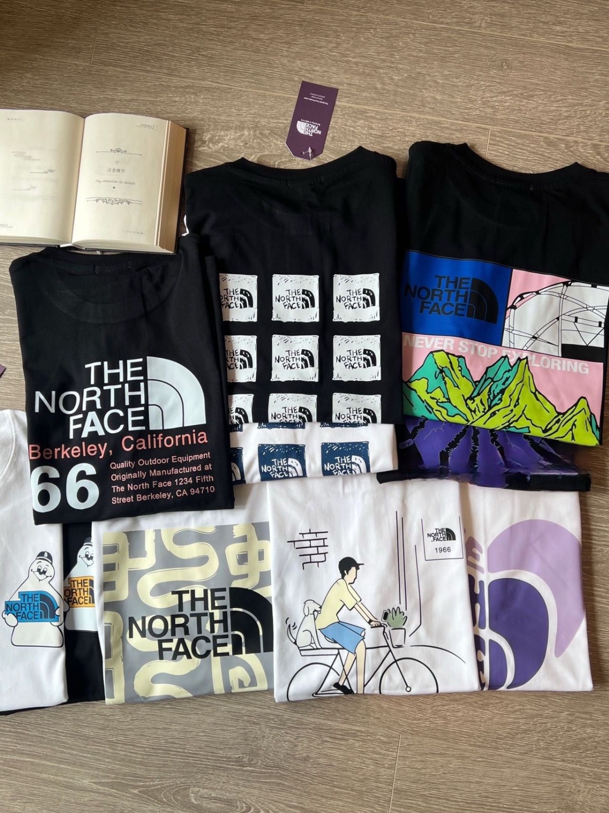 共有20款(隨機)S-4XL碼**2條$155**🔆TNF福袋Tee🔆