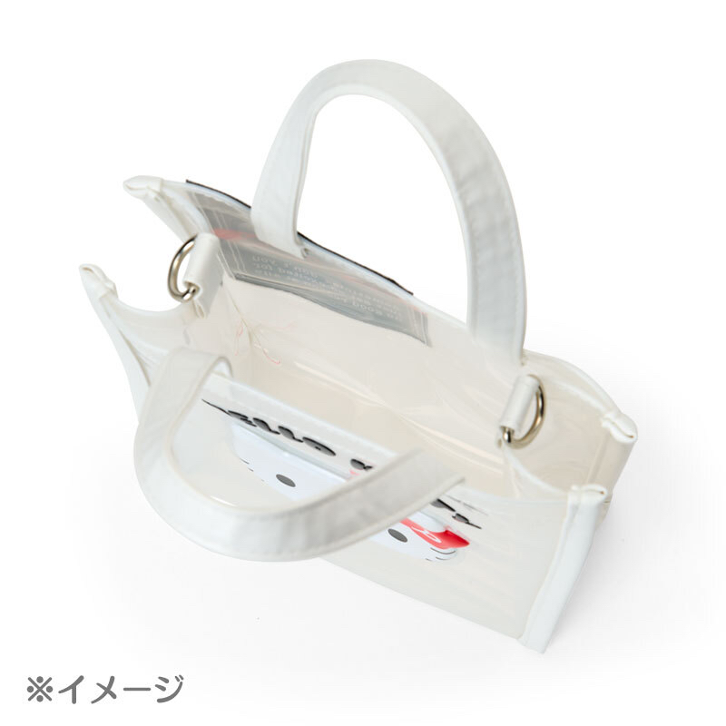 日本直送sanrio新款 透明斜孭袋手挽袋 夏天用一流
