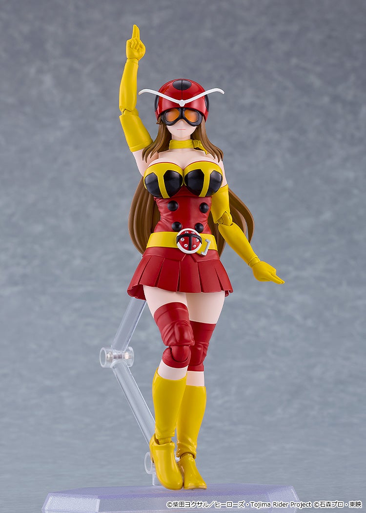 (預訂訂金 $200 / $300) (總價 $600 / $750) Max Factory figma 699 東島丹三郎想成為幪面超人 岡田百合子 (電波人塔克爾Ver.) (行版普通版 / 日版特典版) Yuriko Okada