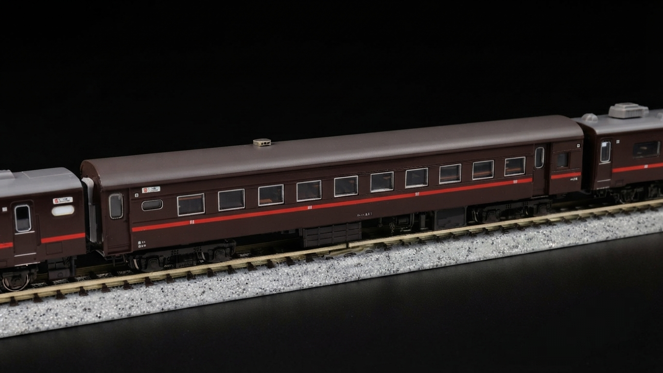 KATO SL冬季濕原號 北海道旅遊列車五節客車泊車廂
