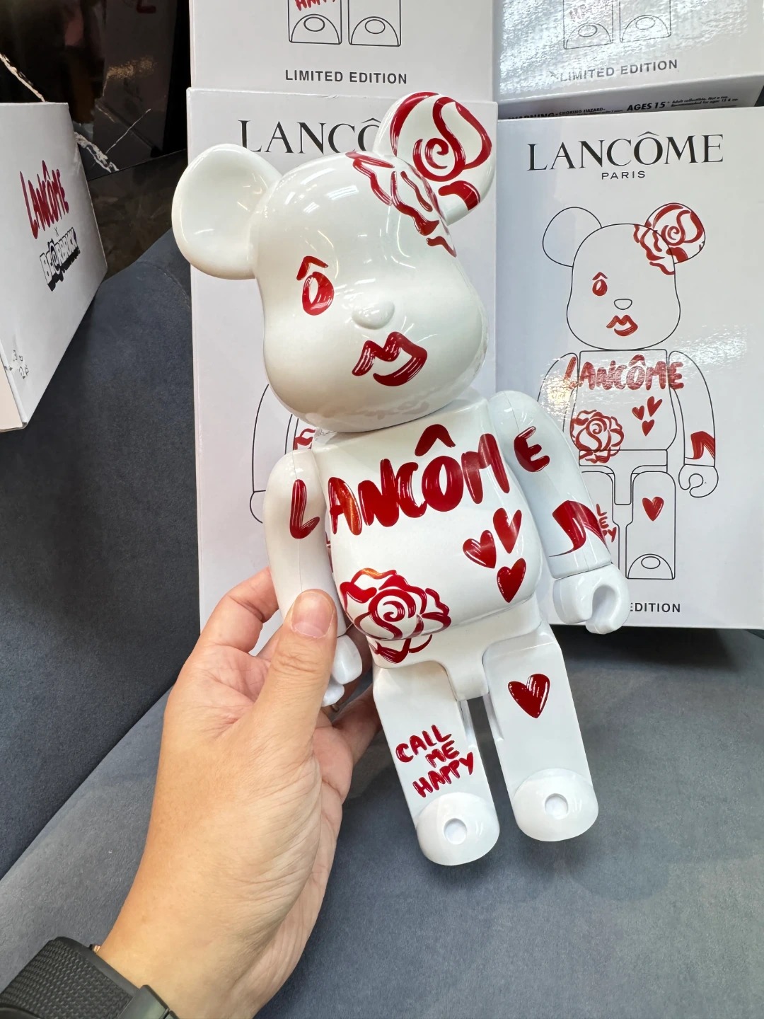LANCÔME × BE@RBRICK 限量聯名熊熊公仔(專櫃限量版)