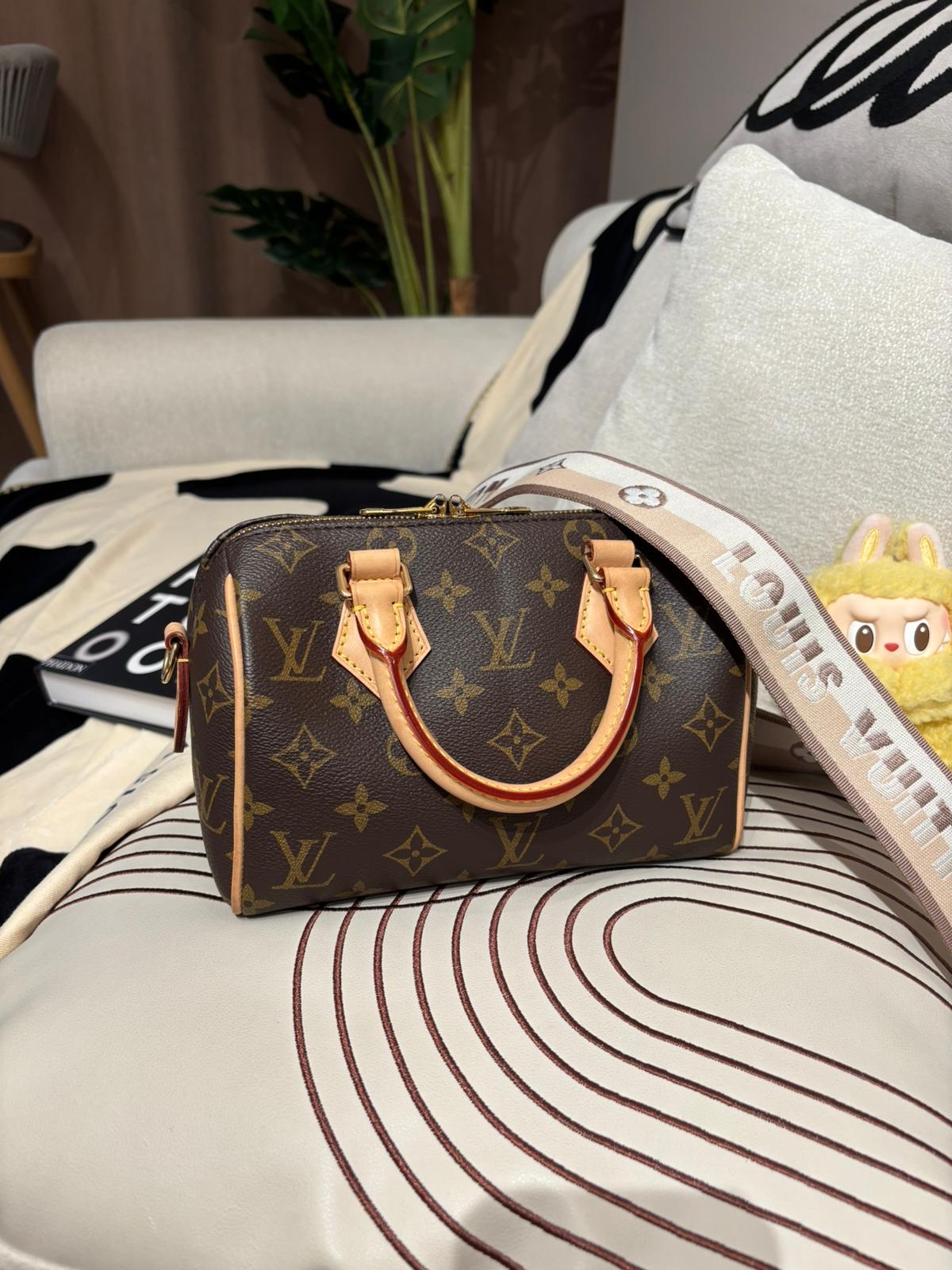 LV Speedy 20 monogram ,100%Authentic, 95%New ✅Key Lock✅Dust bag