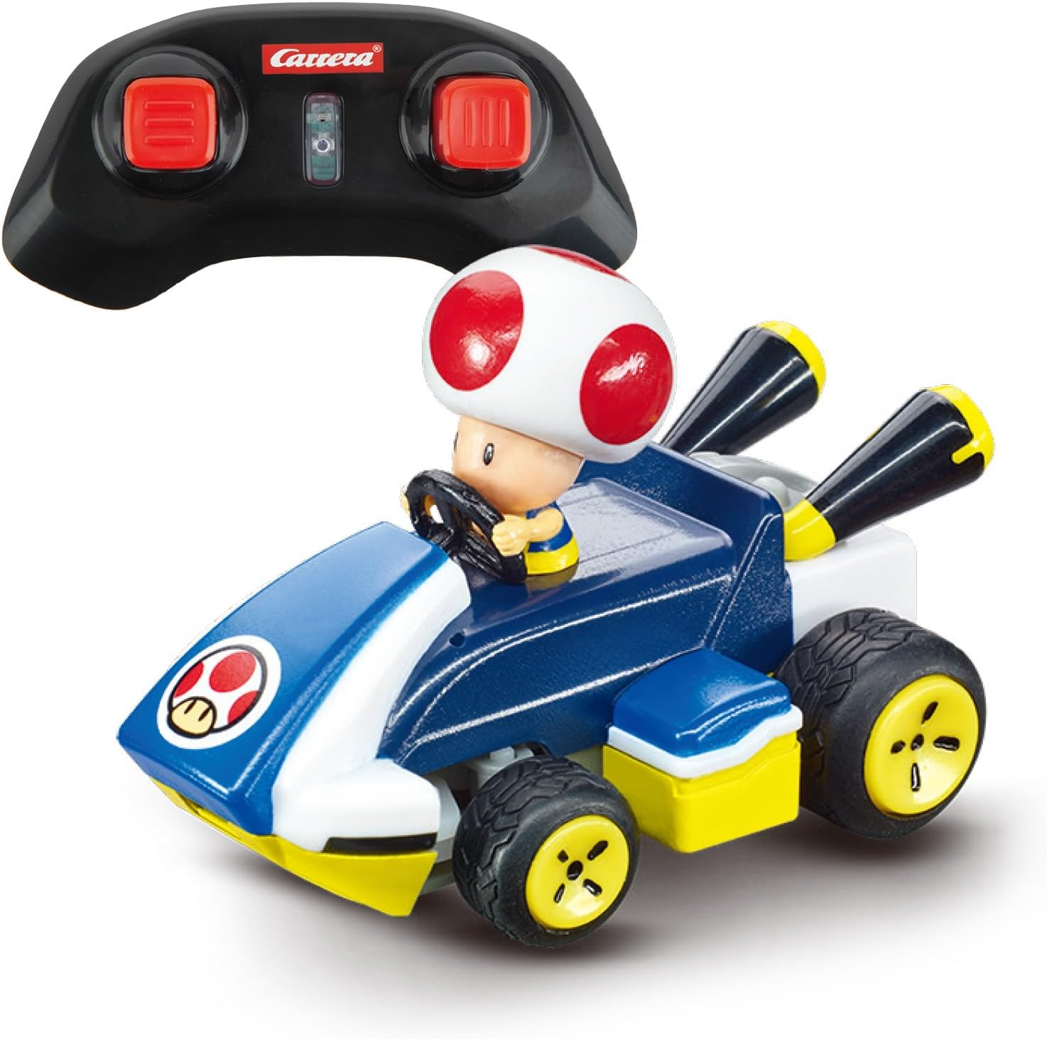 Carrera 迷你瑪利歐賽車系列 遙控玩具車 奇諾比奧 Mini Mario Kart R/C Collection (Toad) MISC-1358