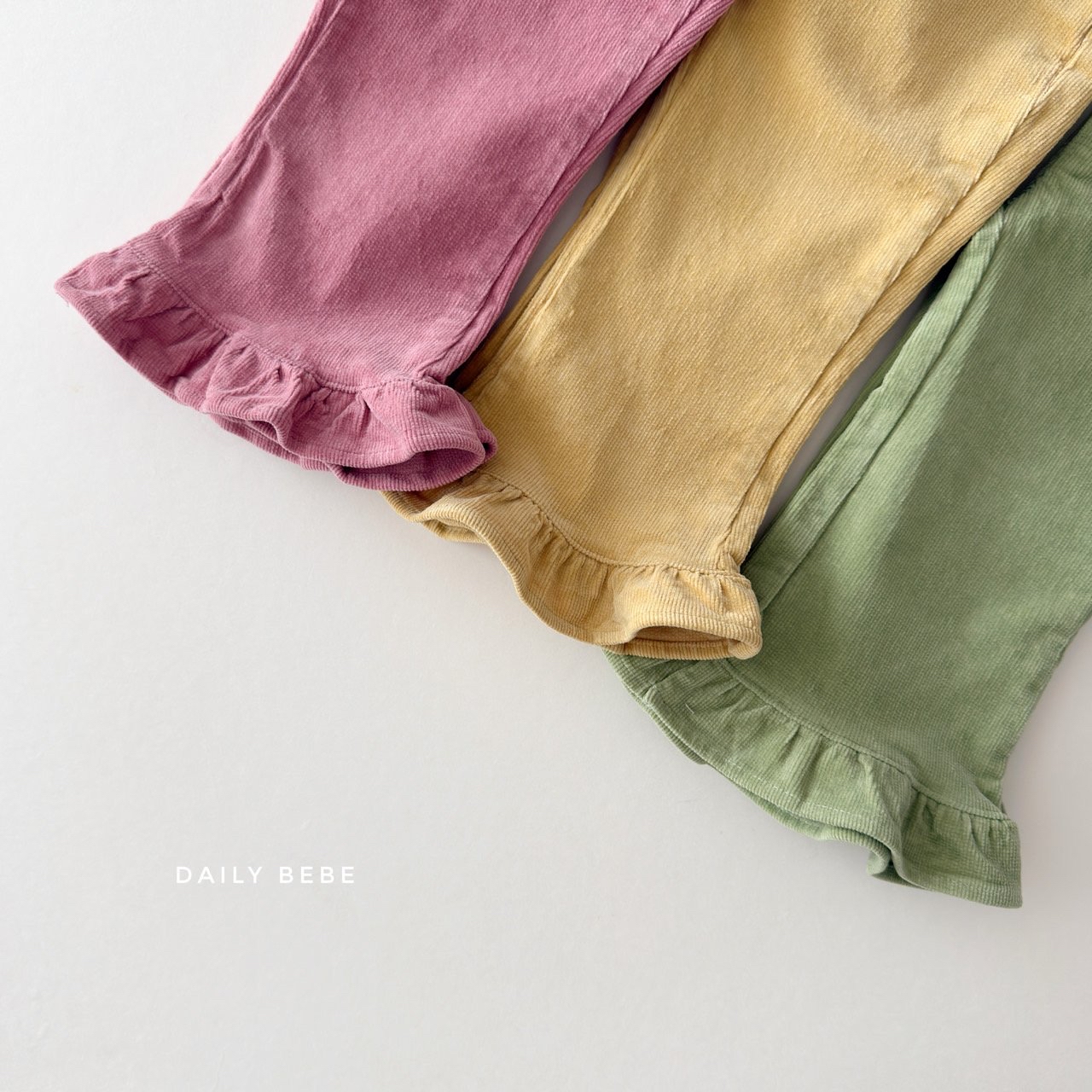 Dailybebe | Corduroy Bootcut Pants