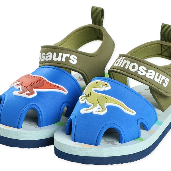 🇯🇵預訂 日本直送🇯🇵恐龍圖案藍色EVA涼鞋