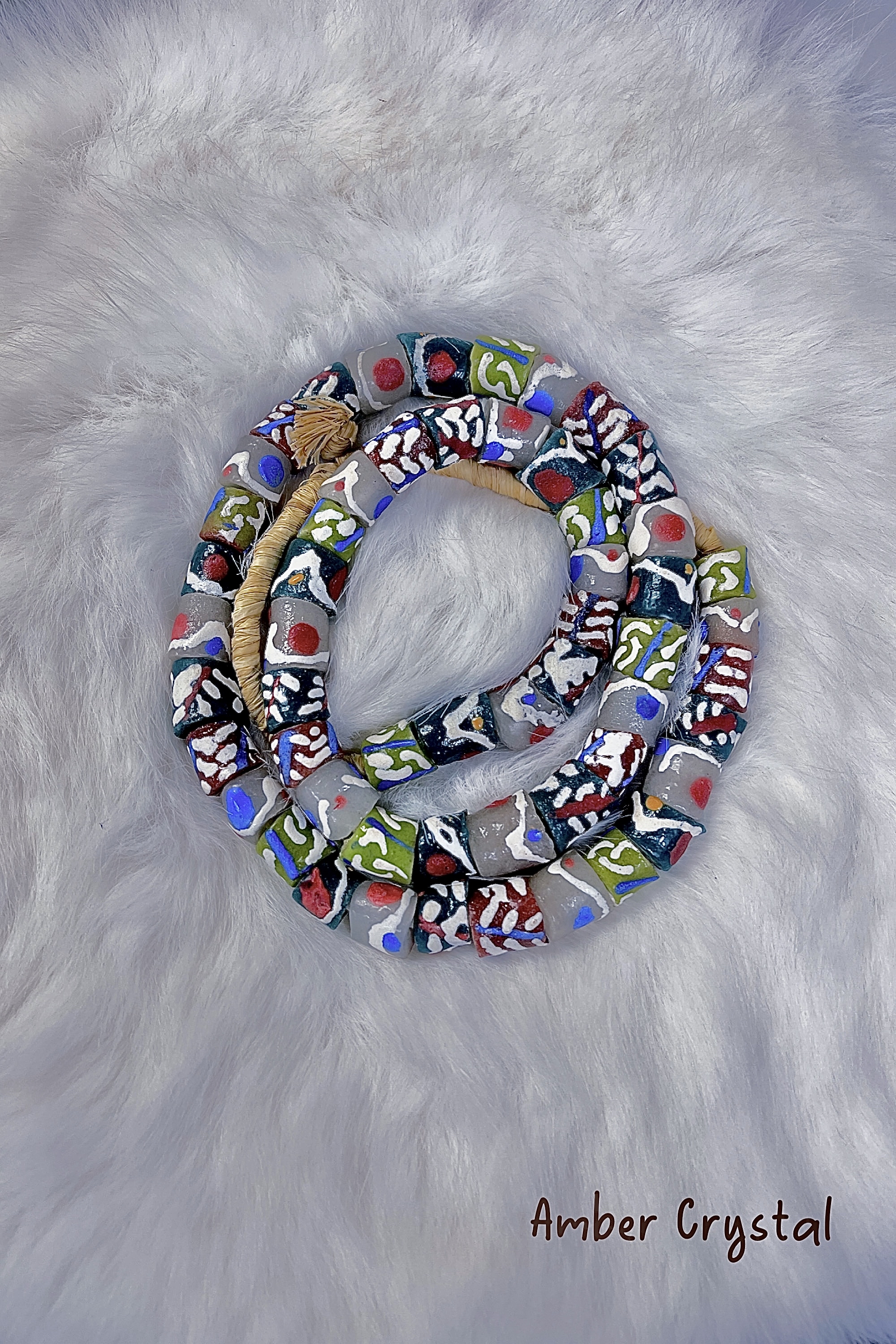 非洲貿易珠古法手繪琉璃 Africa Trade Beads