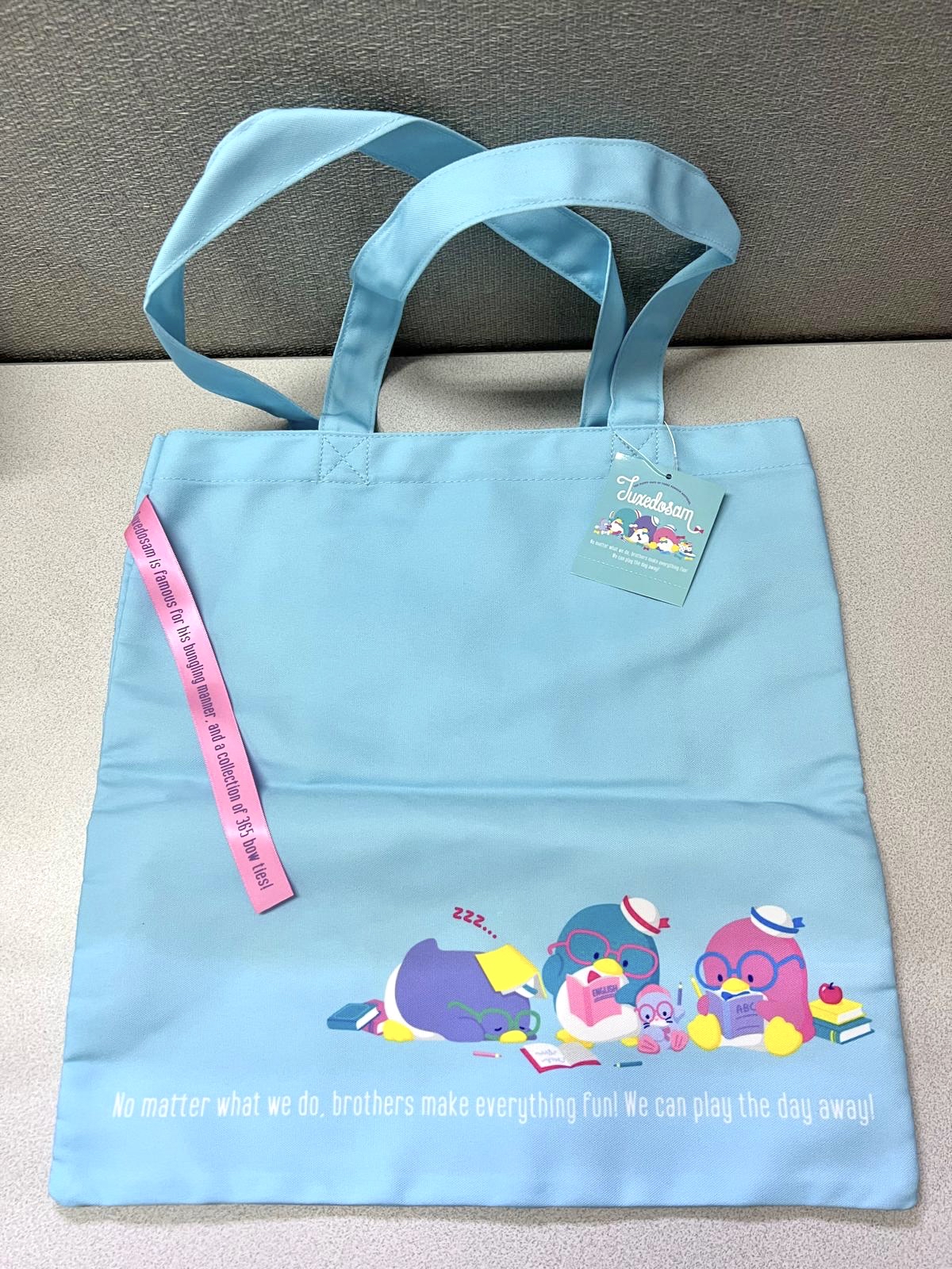 🎌日本直送🎌企鵝 側孭帆布大袋