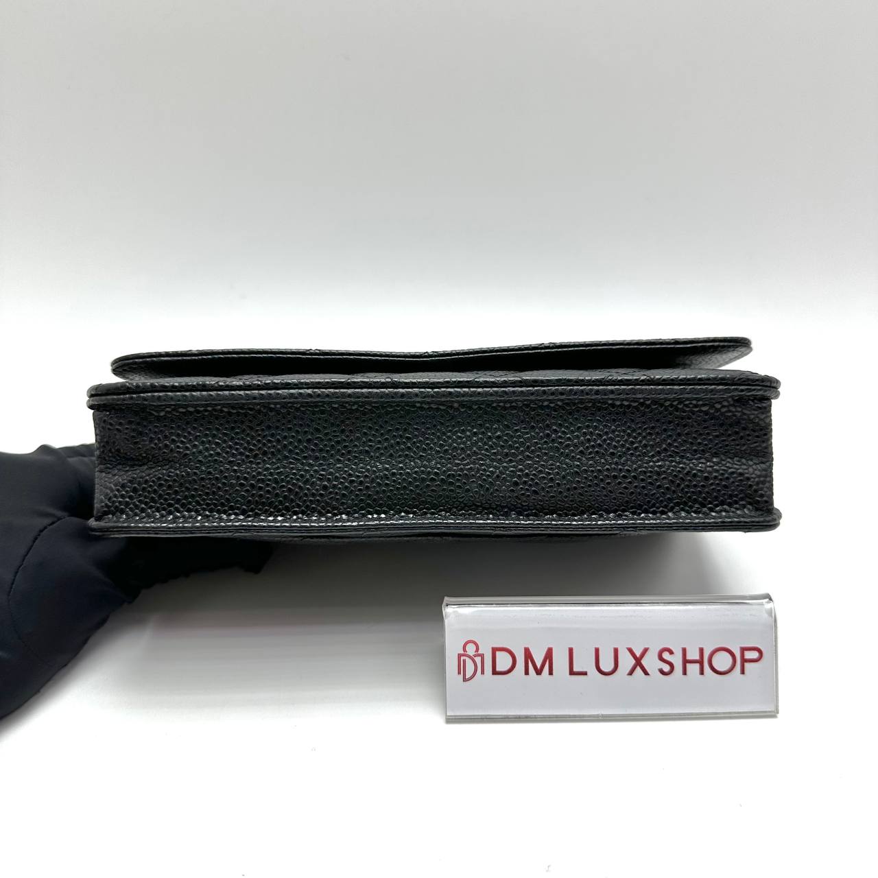 Chanel Black Caviar WOC GHW (Serial 20, Y: 2015)