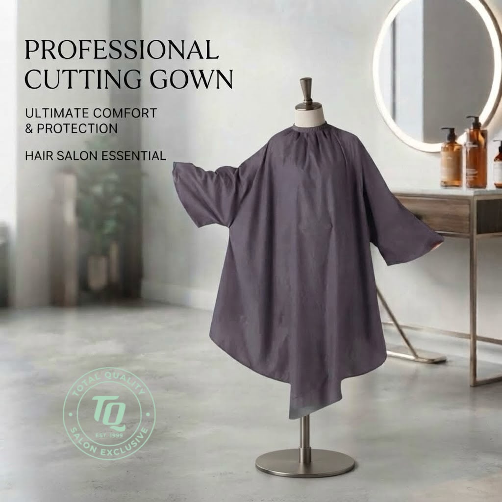 TQ cutting gown w/sleeve 有袖剪髮袍