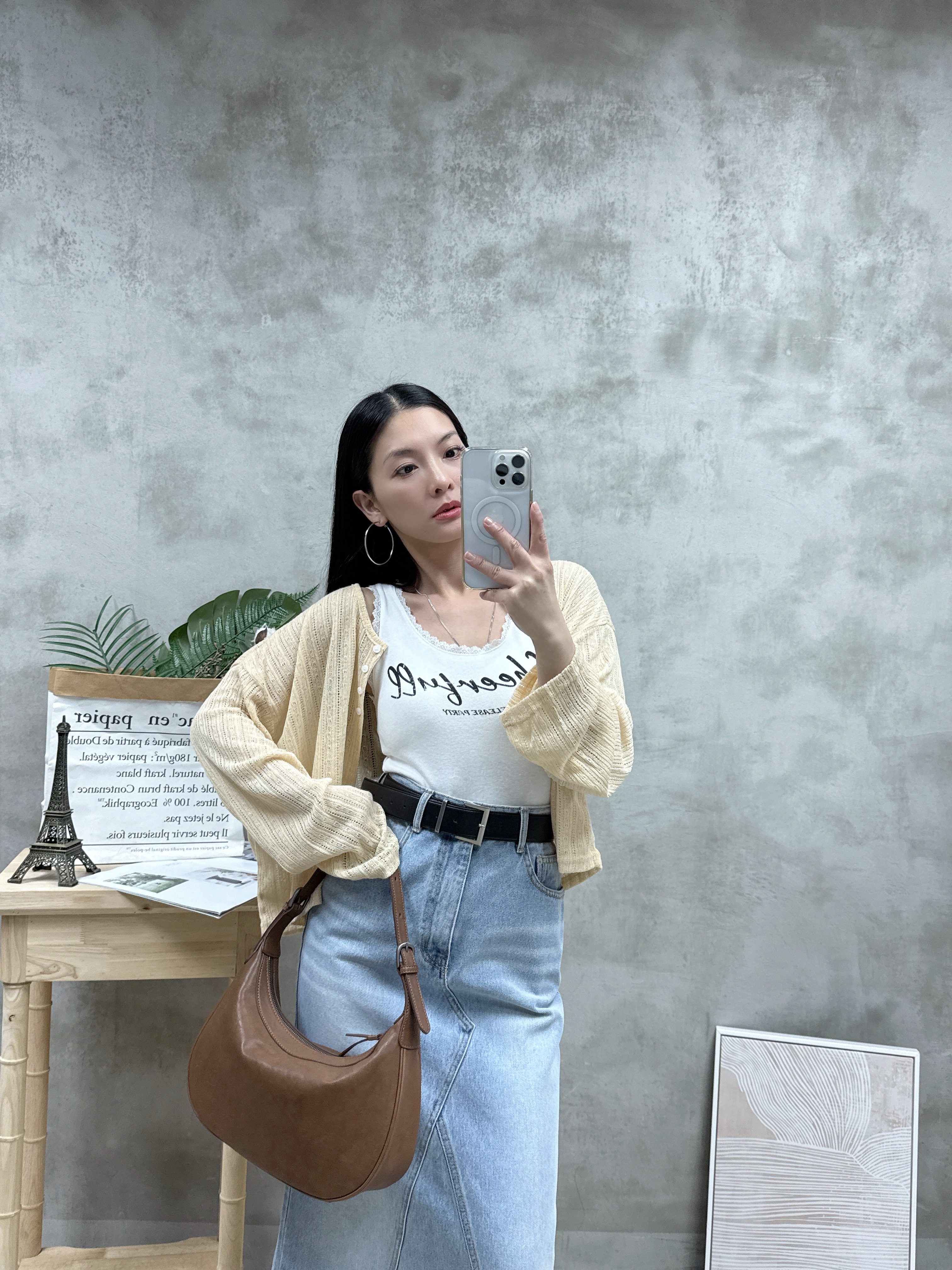 F28 勾花紋薄外套