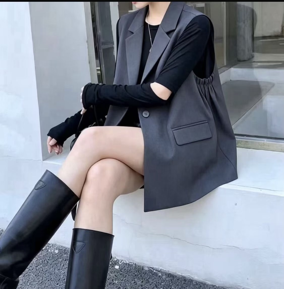 挺身A cut 西裝外套