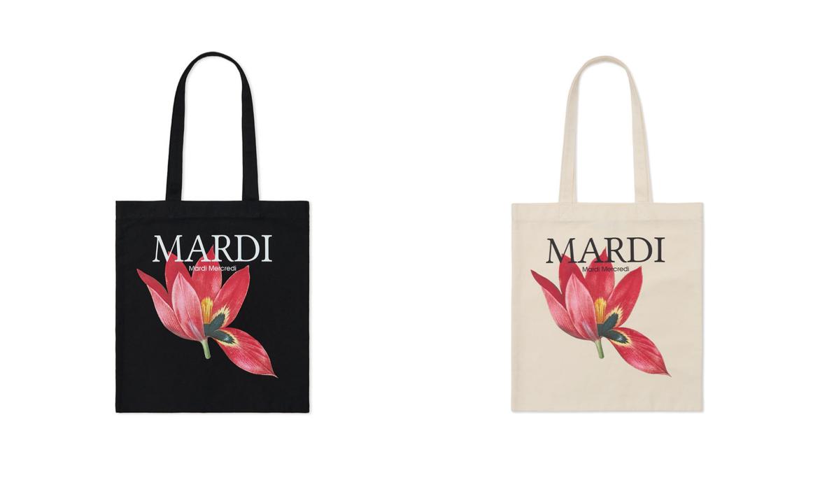 Mardi 新款tote bag 01 限時優惠 Black or cream COTTON 코튼 100% Size Body W 37 x H 40 (cm) Strap W 2.5 x L 68.5 (cm)