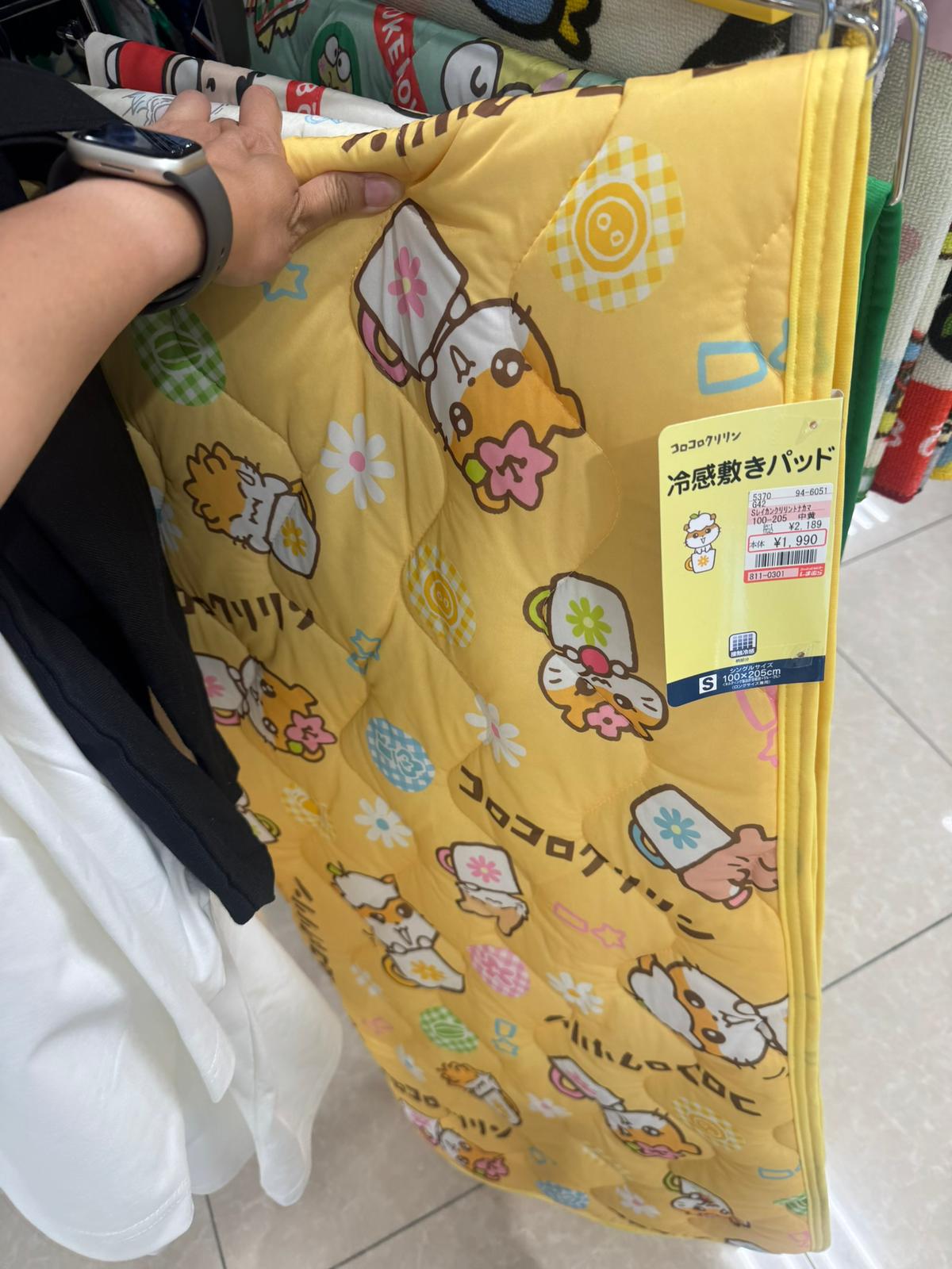 連線商品需補運費 Corocorokuririn 接觸冷感床墊