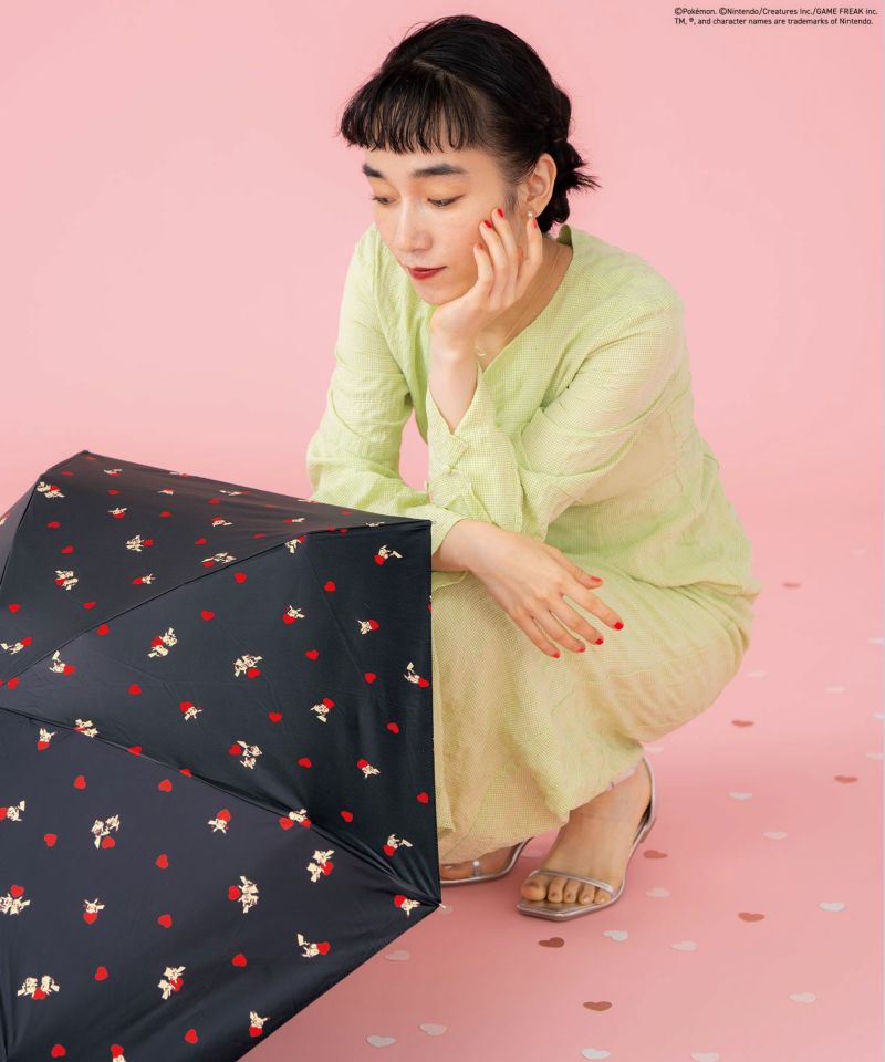 現貨🌸日本直送 | Wpc. x Pokémon寶可夢-迷你縮骨遮太陽傘/雨傘/100%完全遮光摺疊傘/晴雨兼用雨具