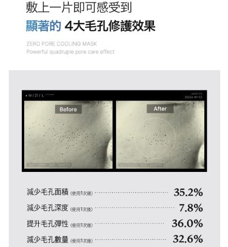 Medicube - Zero收毛孔淨化冰感面膜一片裝