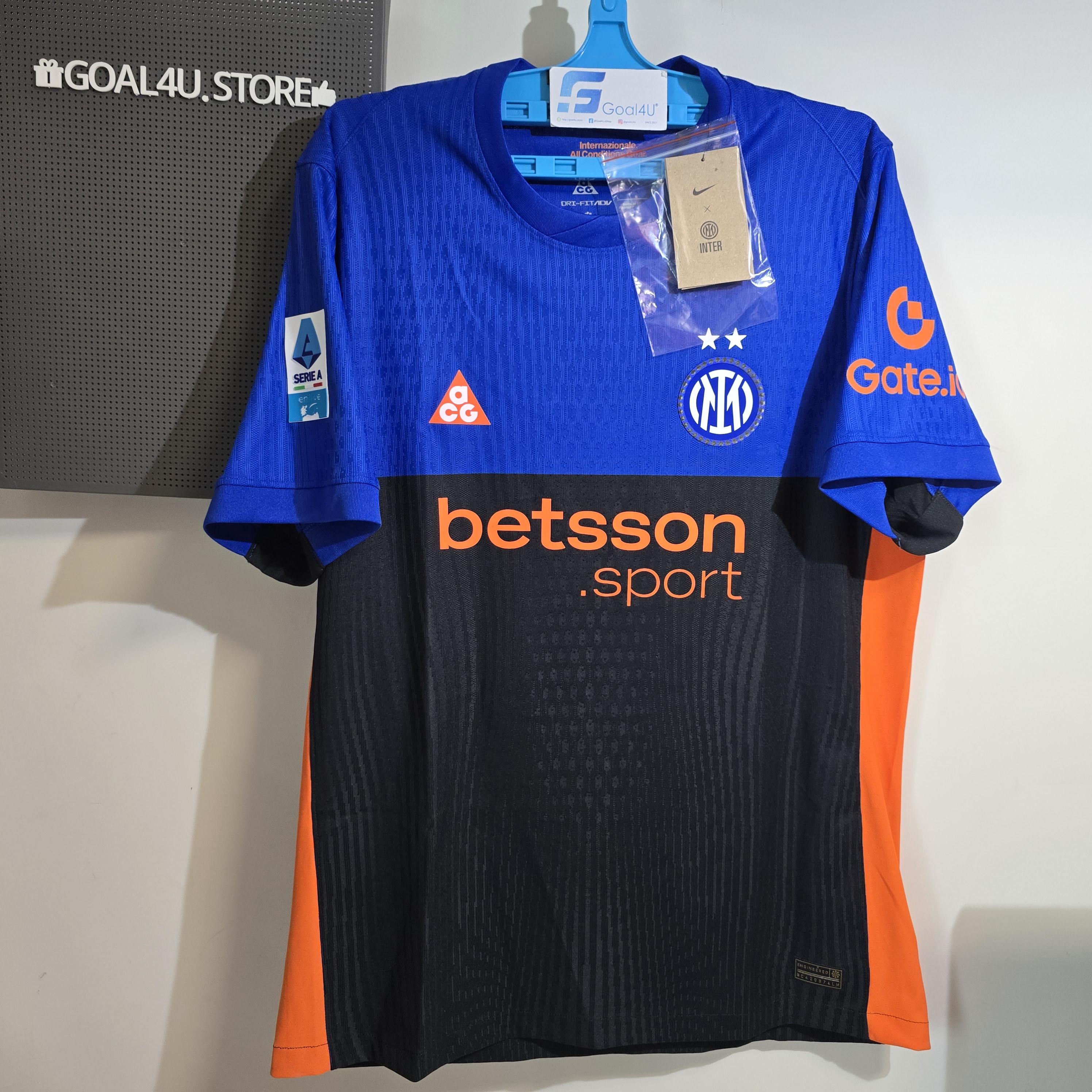 "米蘭冬奧別注版" Nike Inter Milan 國際米蘭ACG 四客球員版球衣 IB3141