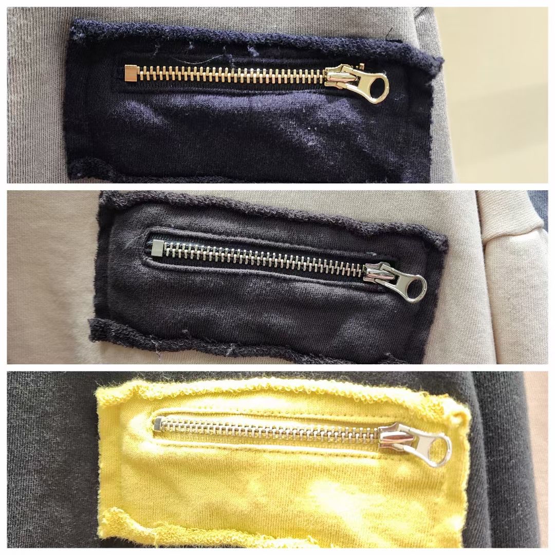 LO YE zip pocket sweater