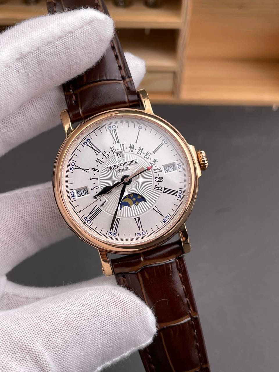 🌐V3版 百达翡丽古典超级复杂多功能5159 万年历系列腕表/38mm/9015机🌐