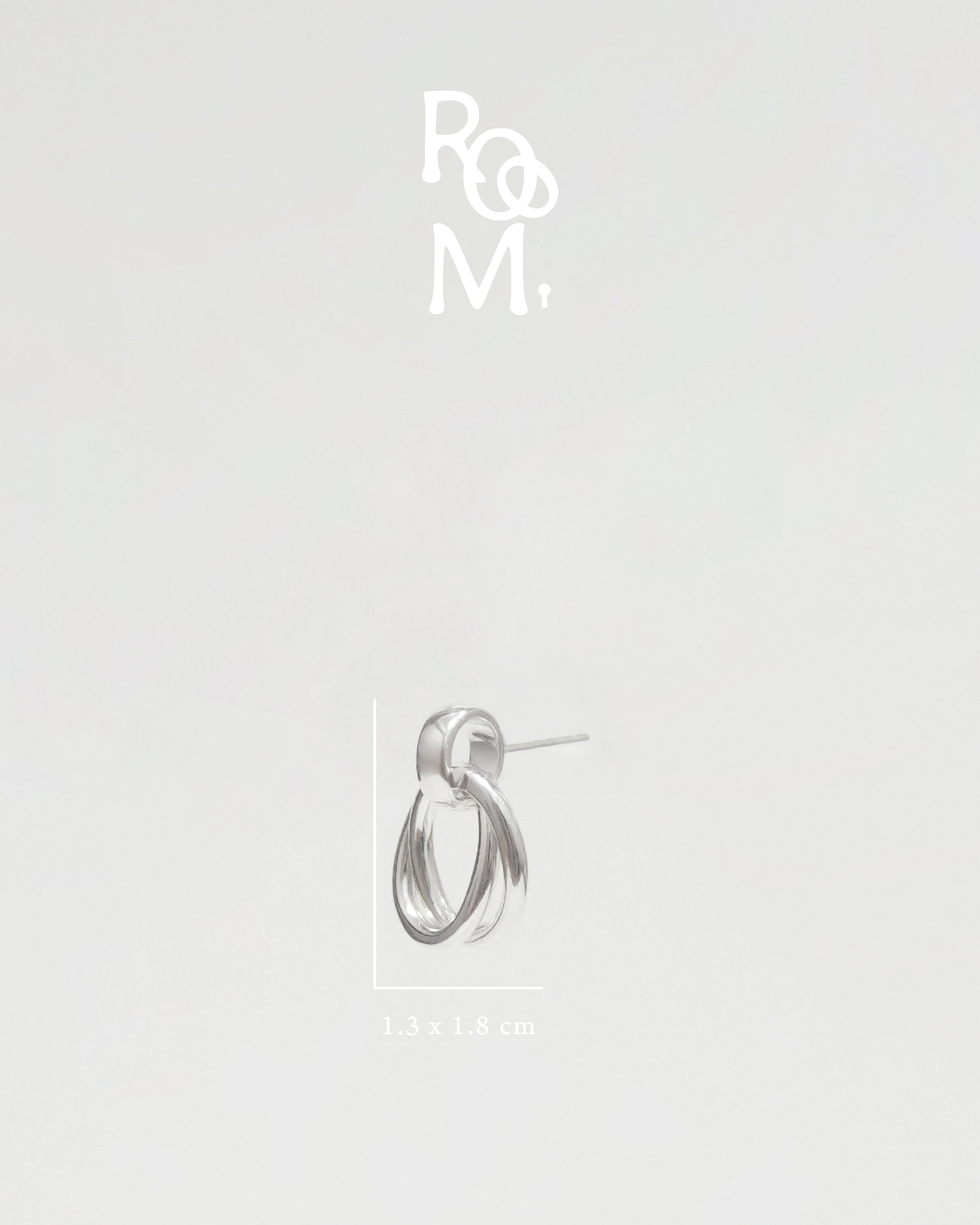 Minimalist lnterloop Earrings