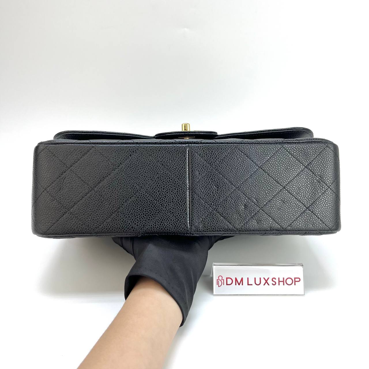 Chanel Black Caviar CF Jumbo GHW (Serial 20, Y: 2015)
