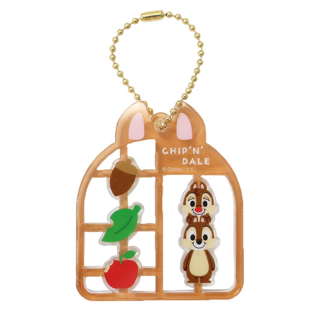 現貨｜Disney Chip & Dale 鋼牙與大鼻 日版 模型造型 亞加力 鎖匙扣 (DN-5549318CD)