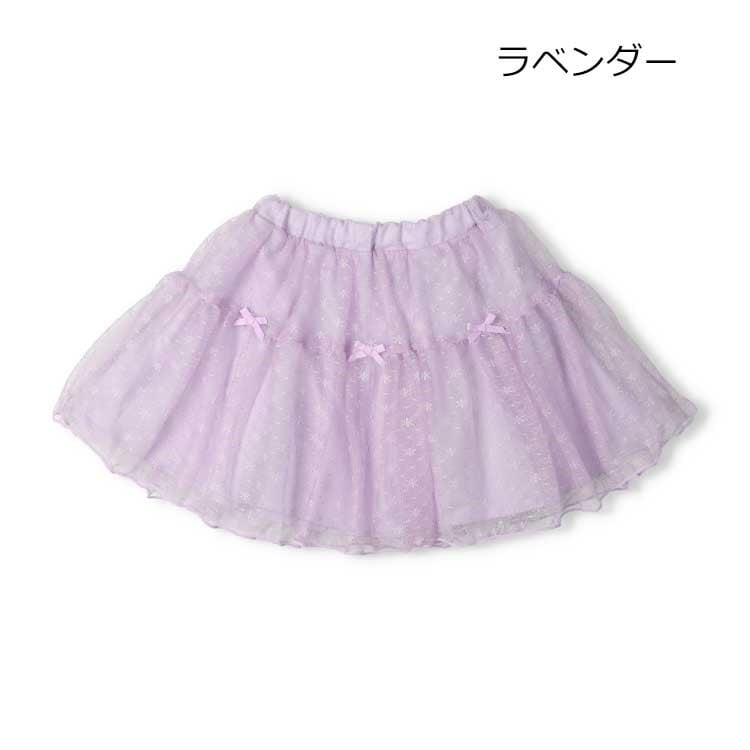 🆕【⭐訂購⭐】 🇯🇵日本直送🌀緞帶裝飾 皺褶薄紗 半截裙 ［2款選］🌀[ELDA-0142][260515]